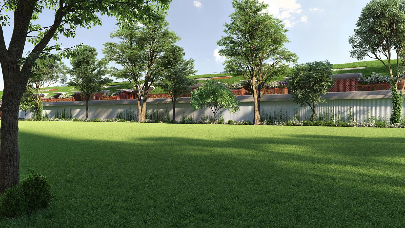 Total Environment Pursuit of a Radical Rhapsody Apartments garden